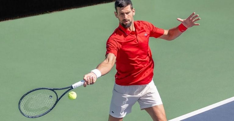 El serbio llegó a 40 triunfos en estas canchas
