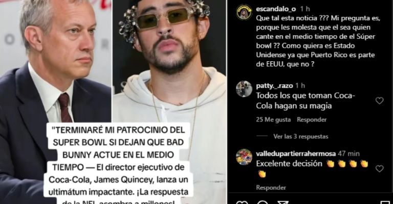 Empresario amenazaría a la NFL para cancelar show de Bad Bunny en el Super Bowl LX