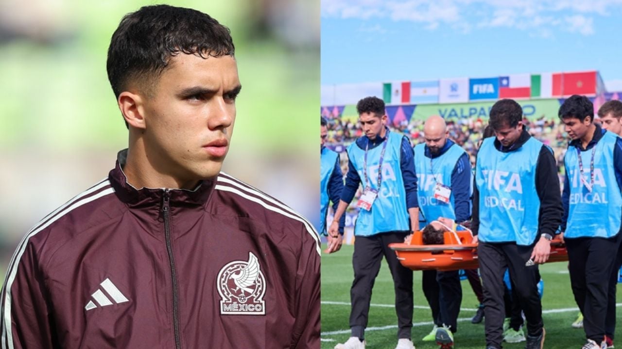La FMF actualiza sobre el estado de salud de Mateo Levy; salió noqueado en el Mundial sub20