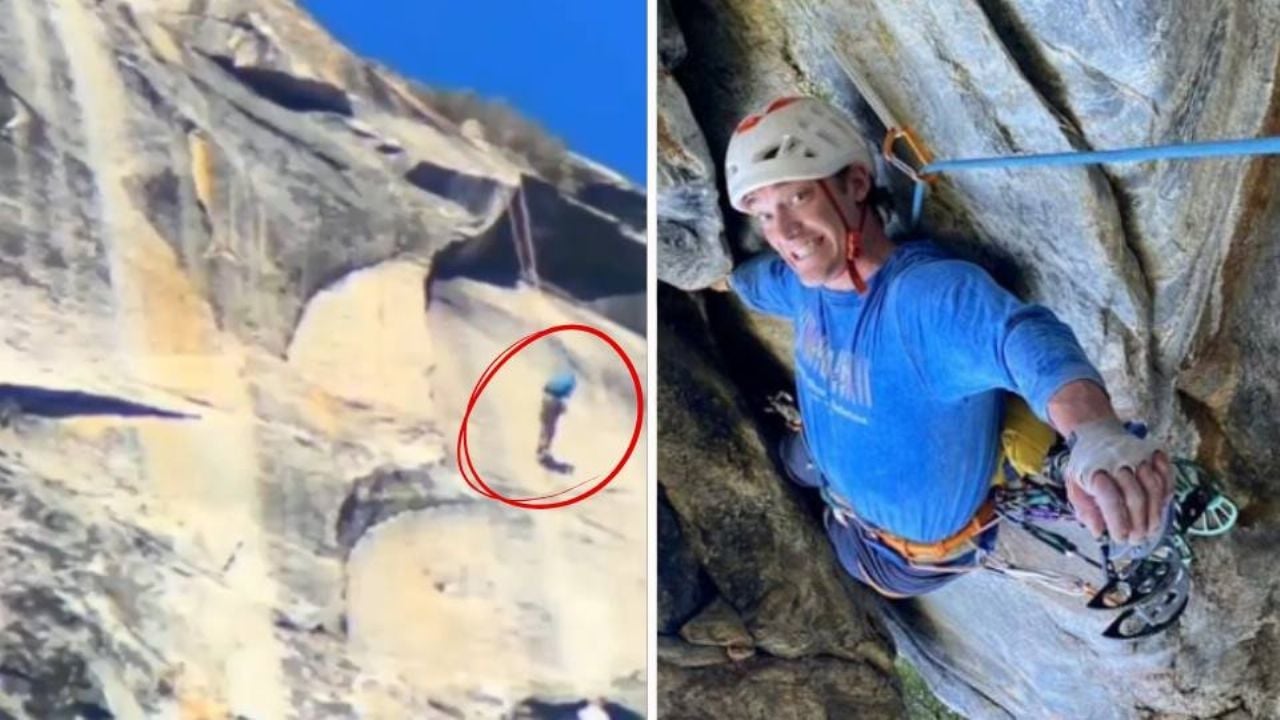 Su muerte se transmitió en vivo: Alpinista resbala en una montaña y sufre trágico final