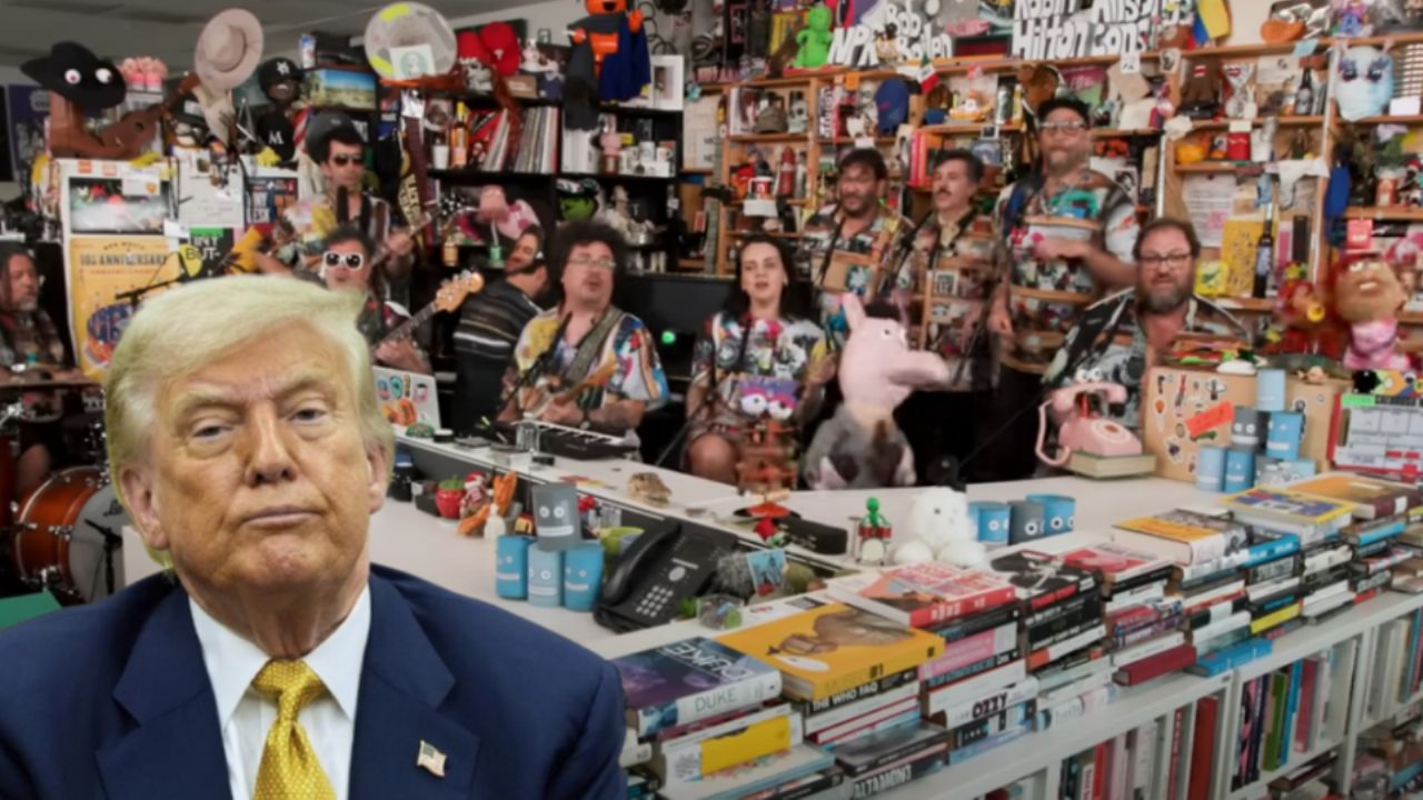 ’31 Minutos’ presenta su ‘Tiny Desk’ con música y crítica social a las políticas de Trump