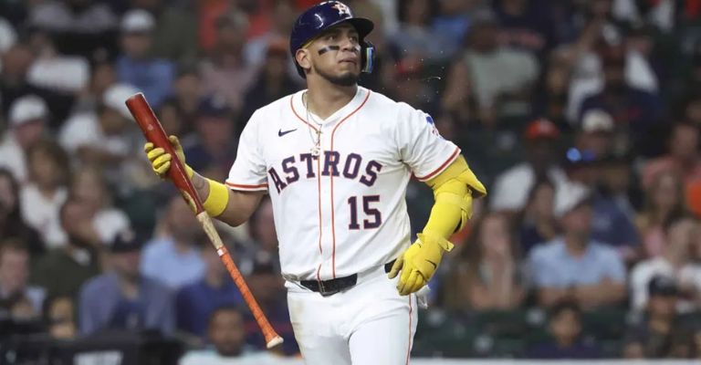 Isaac Parades, los Astros siguieron a Dodgers en la lista