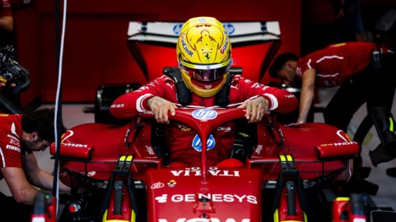 “Teníamos potencial”: Lewis Hamilton se lamenta por mal desempeño de Ferrari en los últimos GP