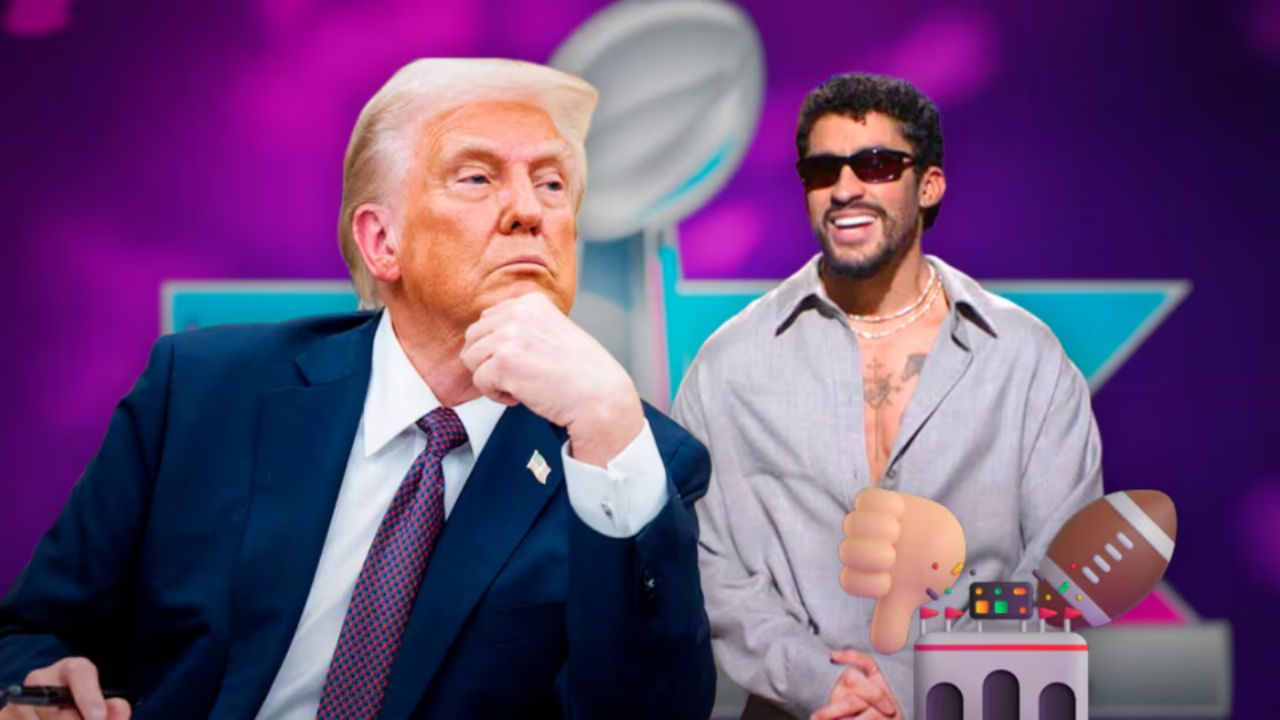 “No sé quién es”: Trump dice que Bad Bunny “es desconocido” y critica su participación en el Super Bowl