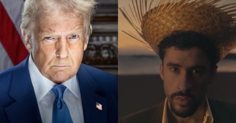 Trump habló de la presentación de Bad Buny en el Súper Bowl