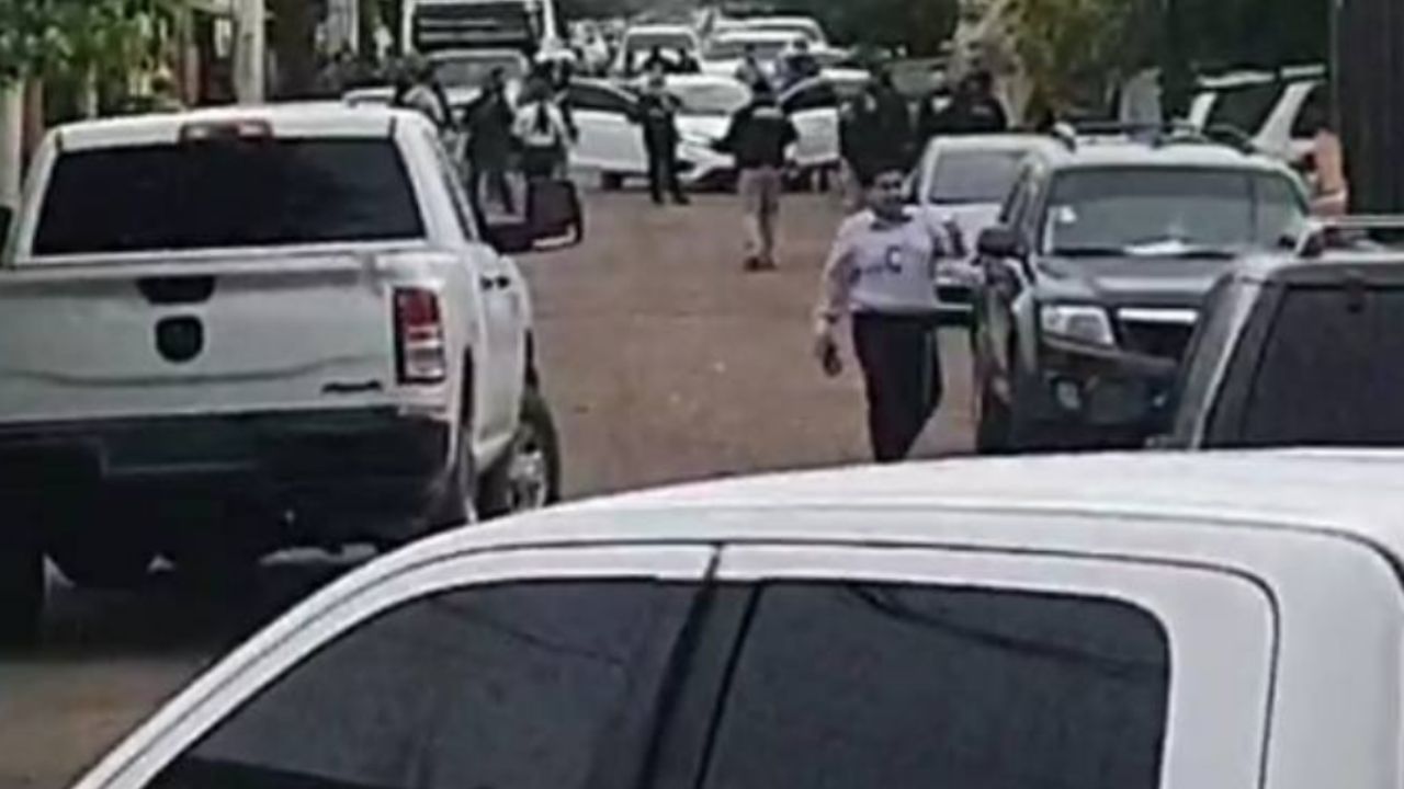 Muere implicado en balacera entre sicarios y AMIC en Ciudad Obregón; se filtra VIDEO de enfrentamiento