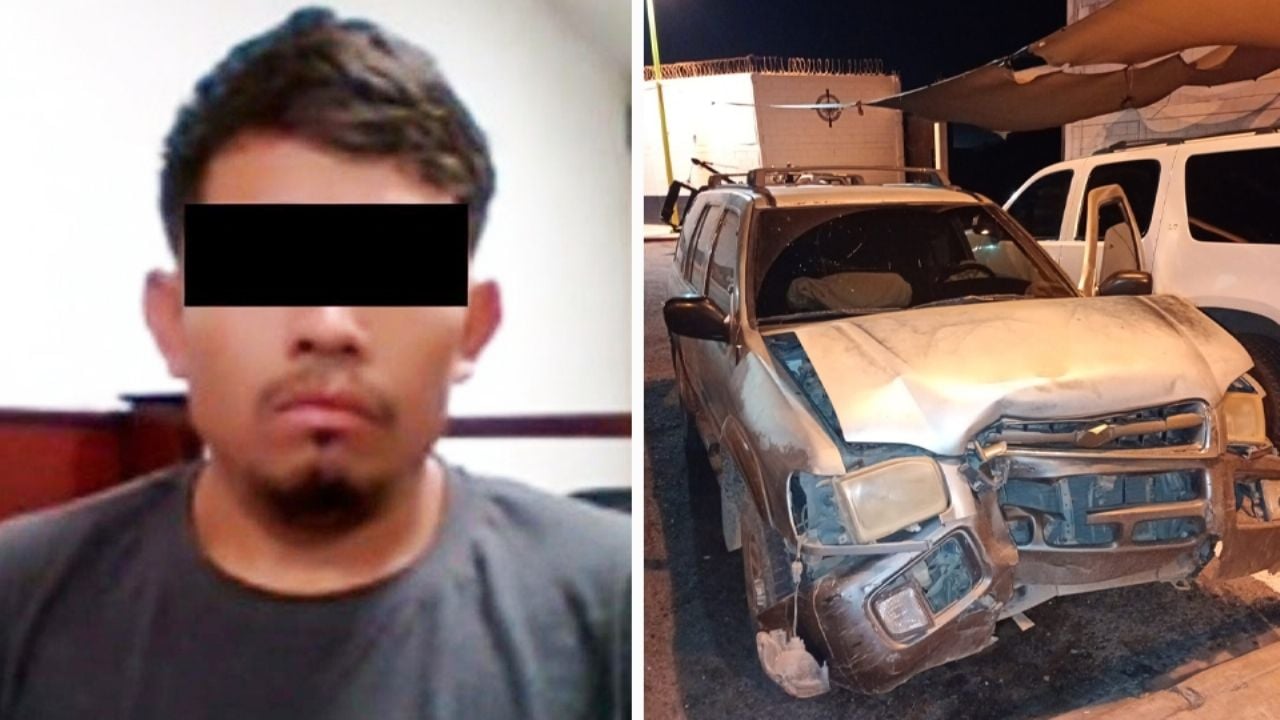 Vinculan a Fabián por robar vehículo, huir de la Policía y provocar choque en Nogales