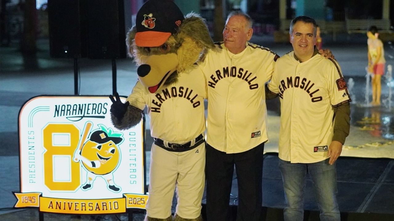 LAMP: Naranjeros de Hermosillo presenta jersey especial por sus 80 años