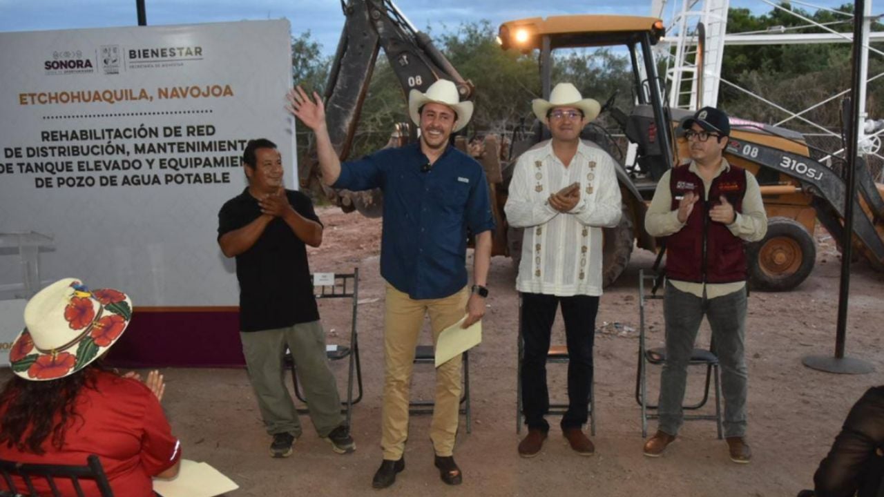 Navojoa: Comunidad de Etchohuaquila contará con mejor abastecimiento de agua potable