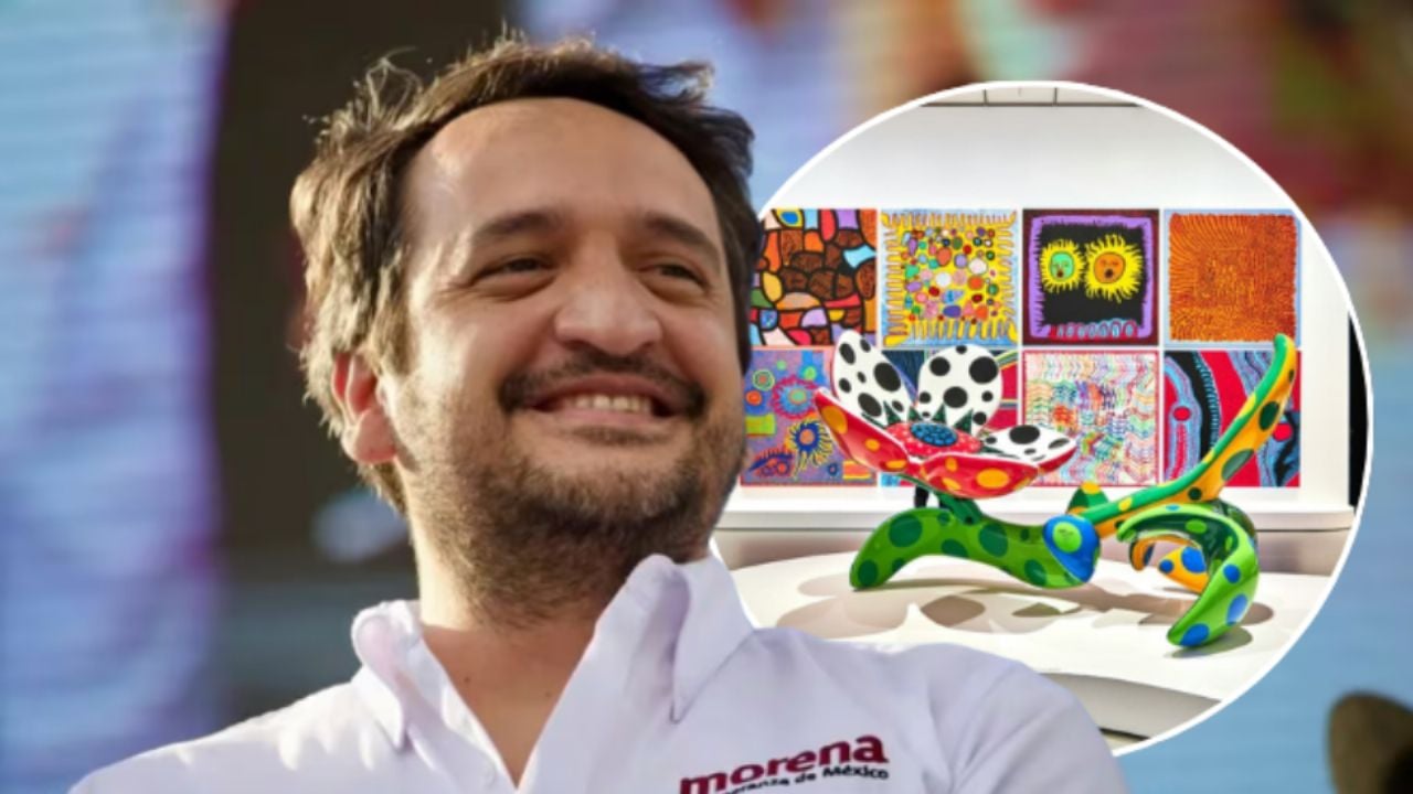 Revelan que ‘Andy’ López Beltrán compró costosa obra de arte japonesa de Yayoi Kusama