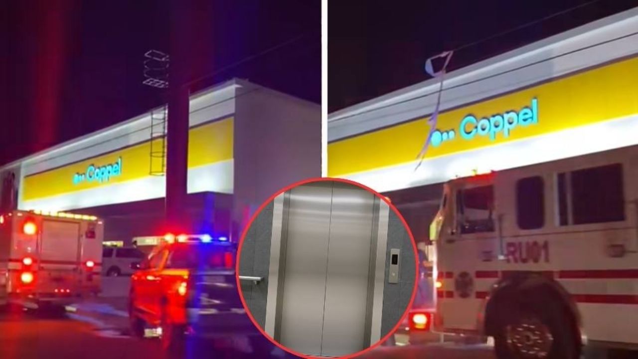 Alerta en Sonora: Menores quedan atrapados en el elevador de una tienda departamental