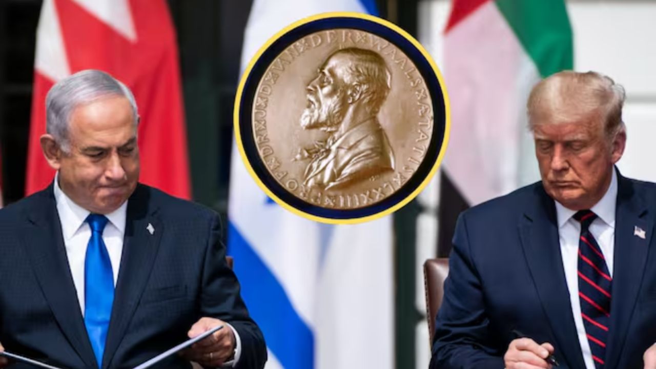 El primer ministro israelí, Benjamín Netanyahu, pidió que se otorgue el Premio Nobel de la Paz a Donald Trump