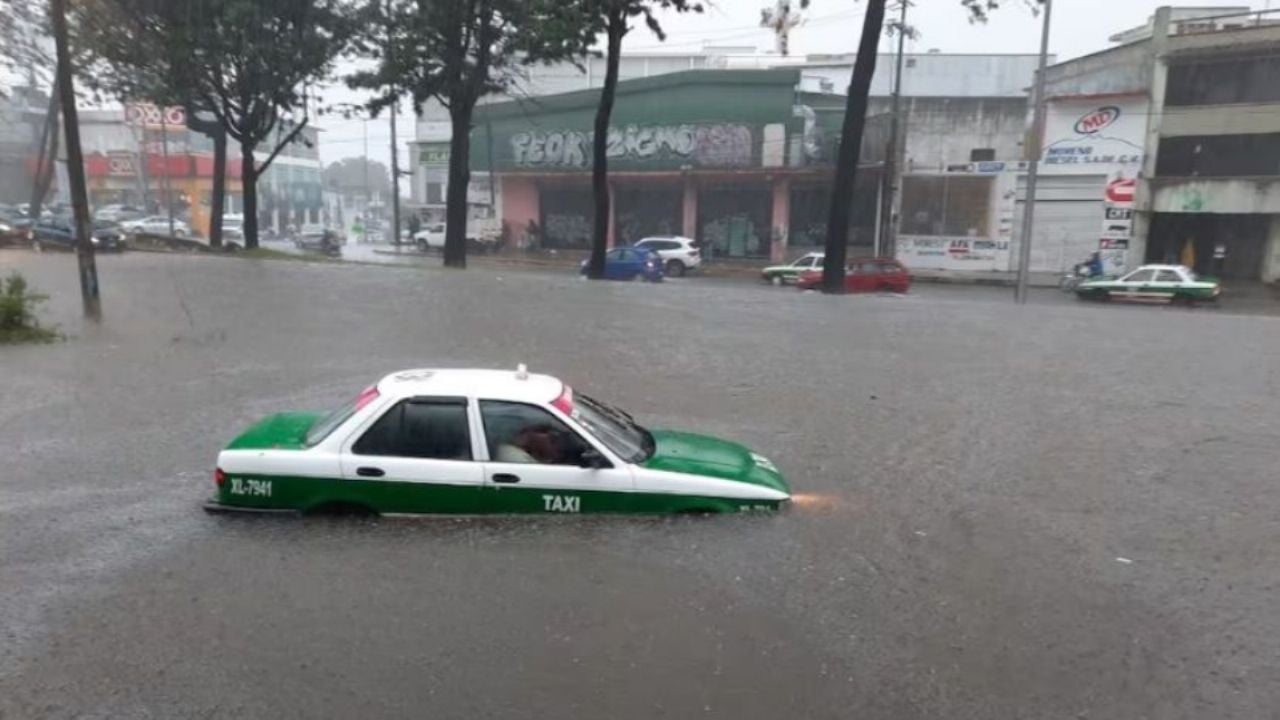 Veracruz, en emergencia tras lluvias intensas; se reportan 48 municipios inundados