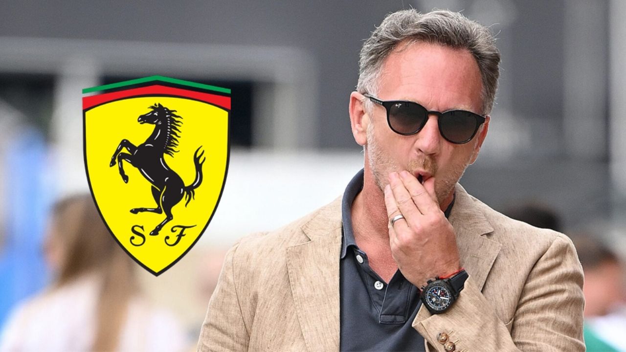 Christian Horner podría llegar a Ferrari en 2026 ante la crisis en Maranello