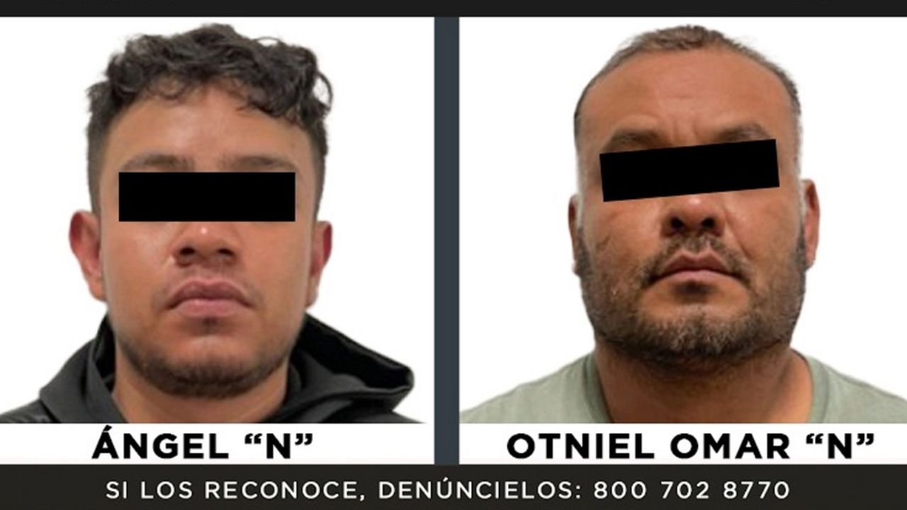 Arrestan dos criminales tras persecución en Edomex; secuestraron a chofer de tráiler