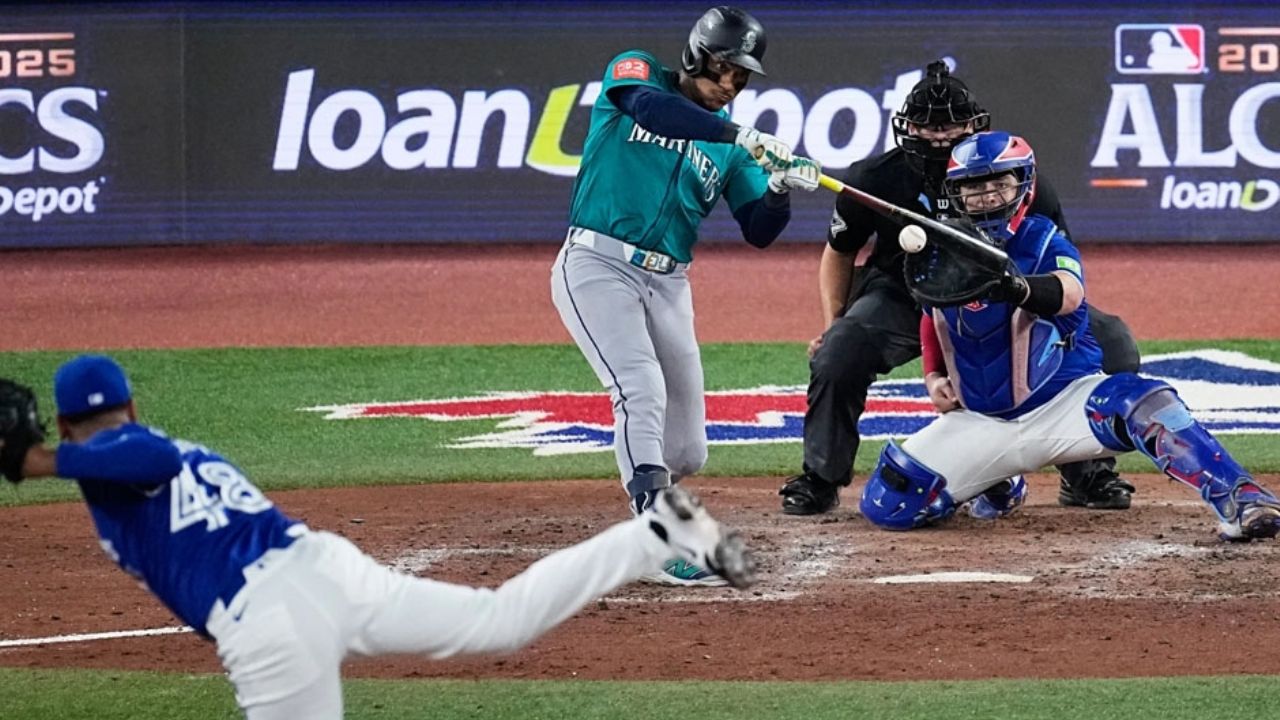 Raleigh despierta, Polanco produce dos y Mariners pegan primero ante Blue Jays