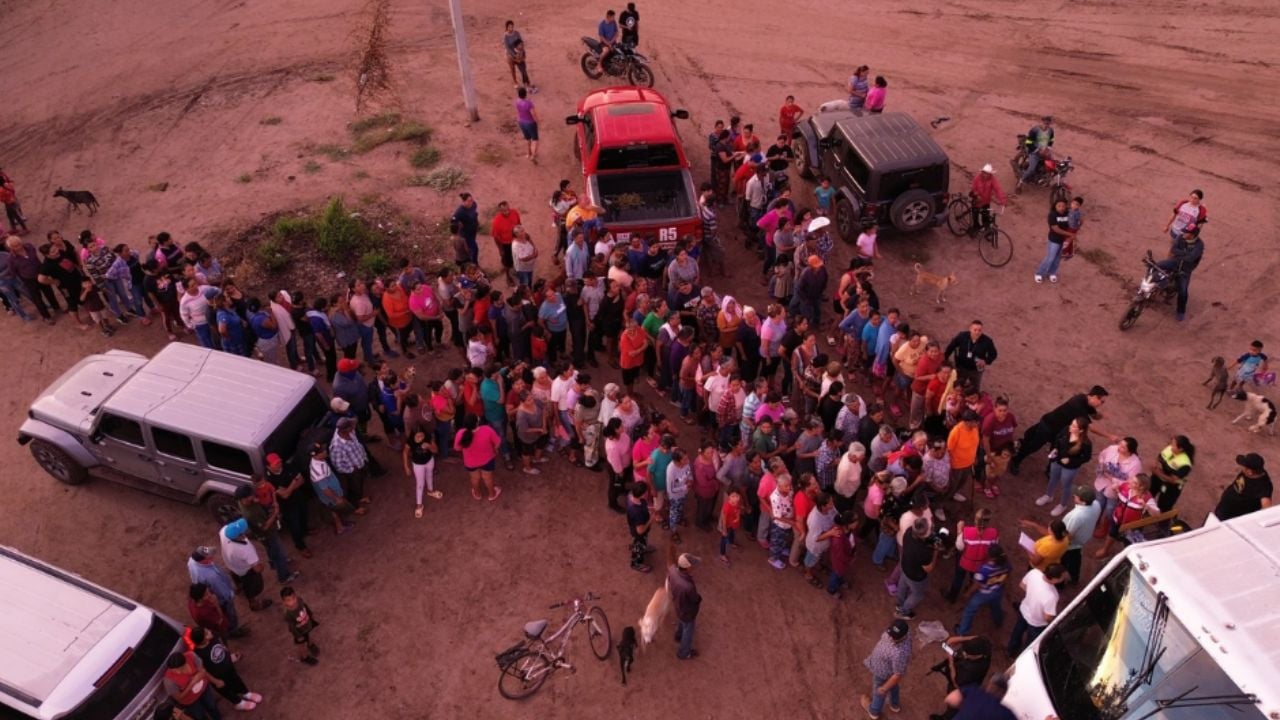 Comunidades damnificadas de Navojoa por las lluvias tras paso de ‘Raymond’ reciben apoyos