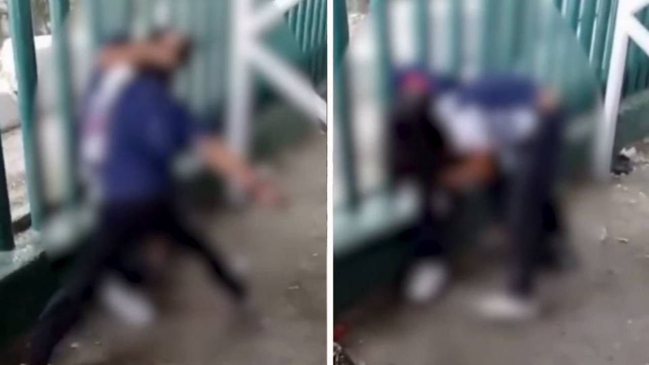 “Mátala”: Filtran VIDEO de la pelea entre dos alumnas de una secundaria en Monterrey