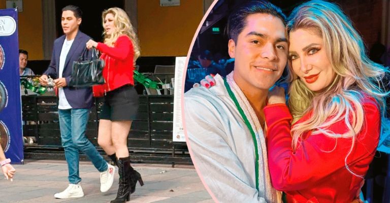 Felicia Mercado sale con joven actor al que le triplica la edad