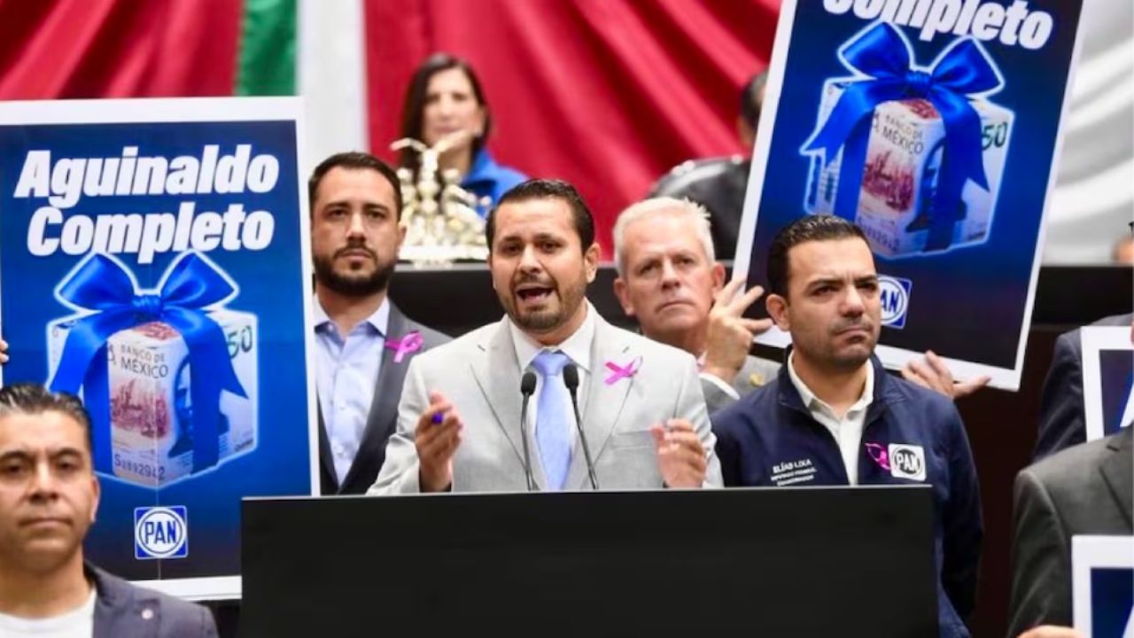 Los diputados del PAN proponen eliminar el pago de ISR del aguinaldo