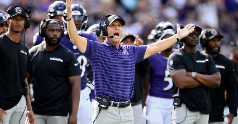Harbaugh sufre el daño colateral de las lesiones de sus jugadores