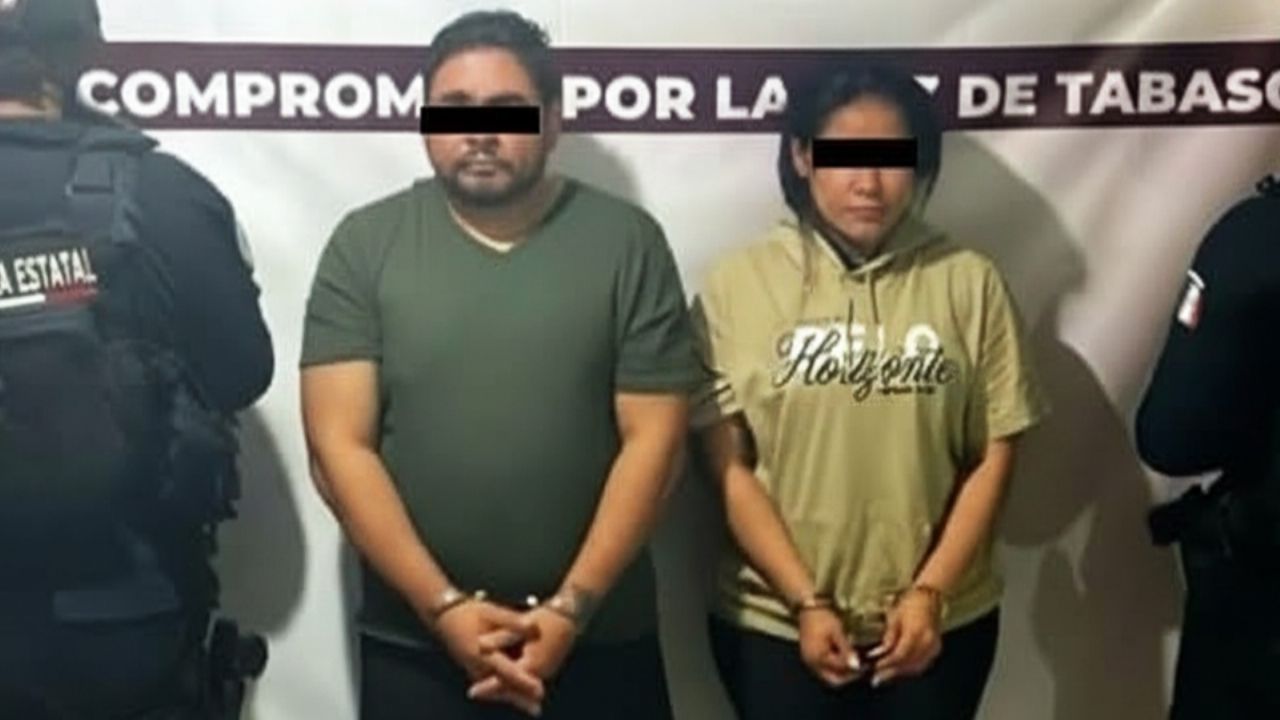 Capturan en Tabasco a ‘Beto Coca’ y ‘La Señora’, presuntos integrantes de La Barrera