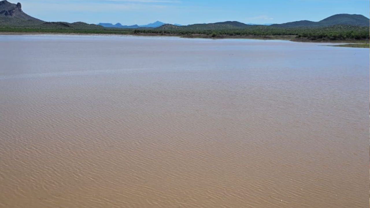 Lluvias de ‘Raymond’ ponen al 77% presa Ignacio R. Alatorre en Guaymas