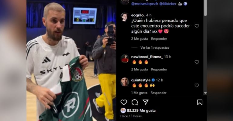 Justin Bieber se viraliza al tocar y bailar al ritmo de la banda sinaloense