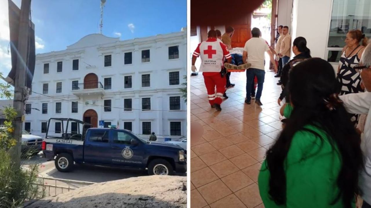 Ataque armado en el Ayuntamiento de Navolato deja tres heridos, incluida una estudiante