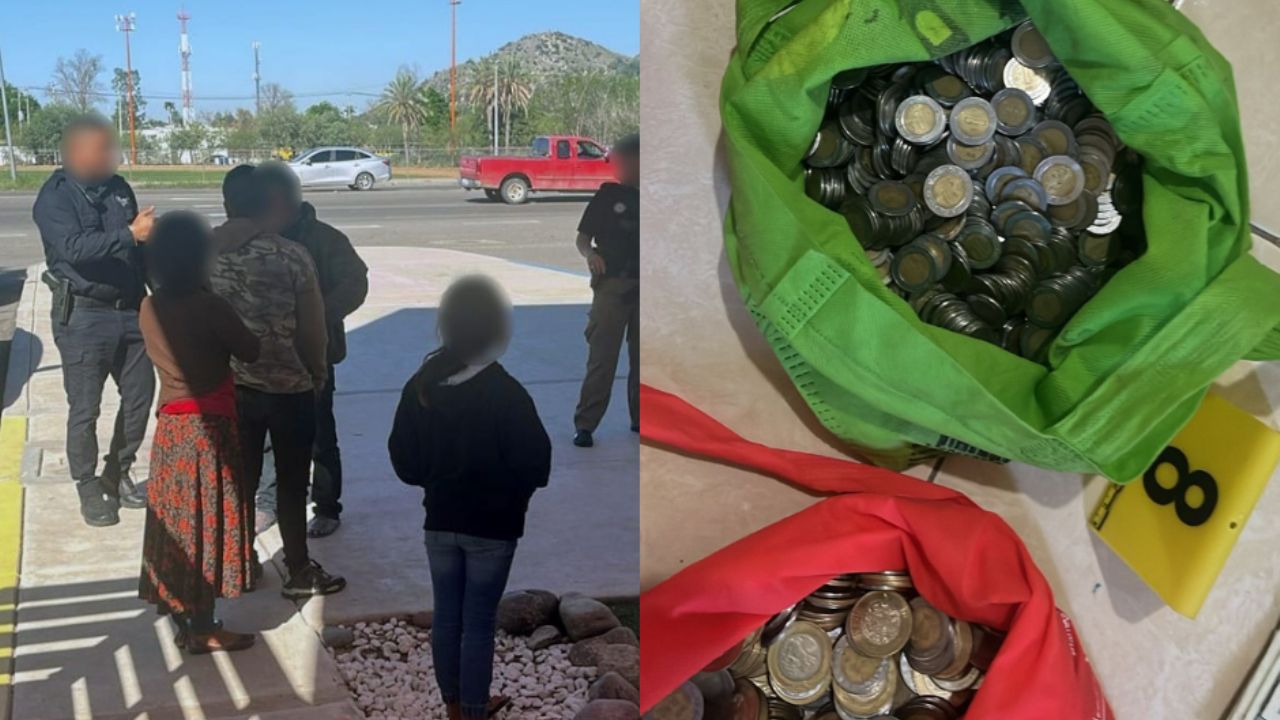 FOTOS: Rescatan a 10 menores de edad y 3 adultos, víctimas de trata en Hermosillo; eran obligados a pedir dinero