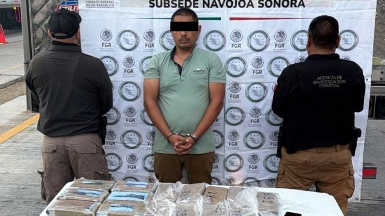 Por transportar cargamento de droga, chofer de tráiler pasará 8 años en cárcel de Sonora