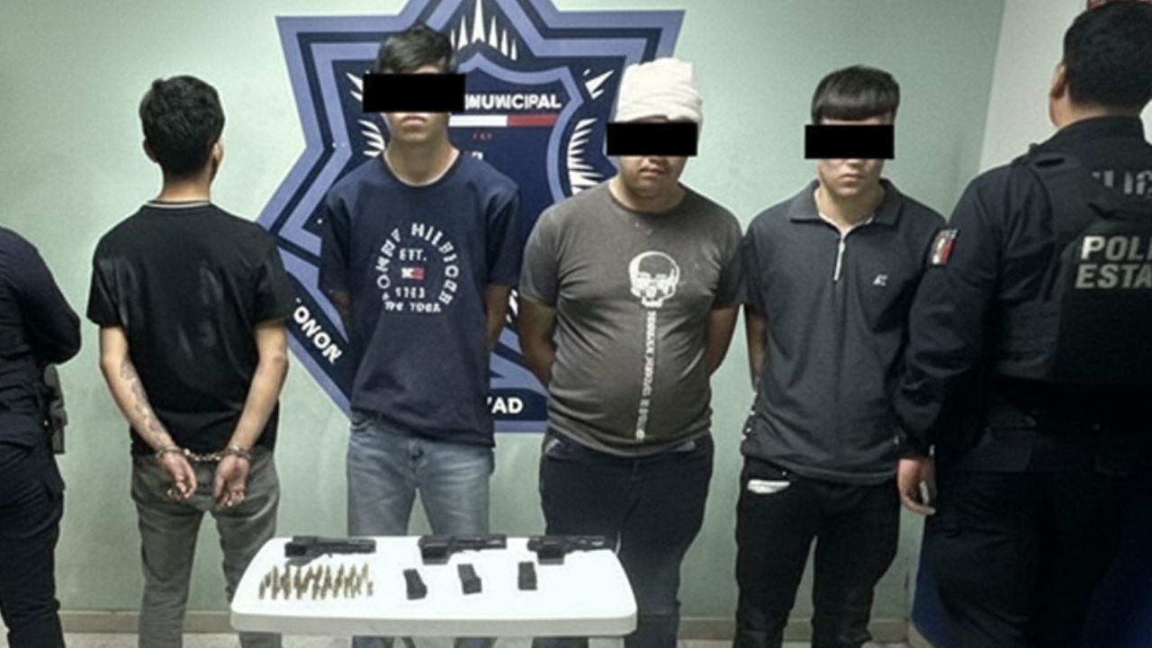 Ellos son los cuatro sicarios capturados por recientes asesinatos en Ciudad Obregón