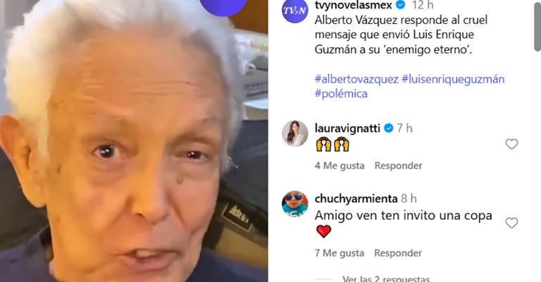 Alberto Vázquez arremete en contra de Enrique Guzmán tras ácido comentario en su contra