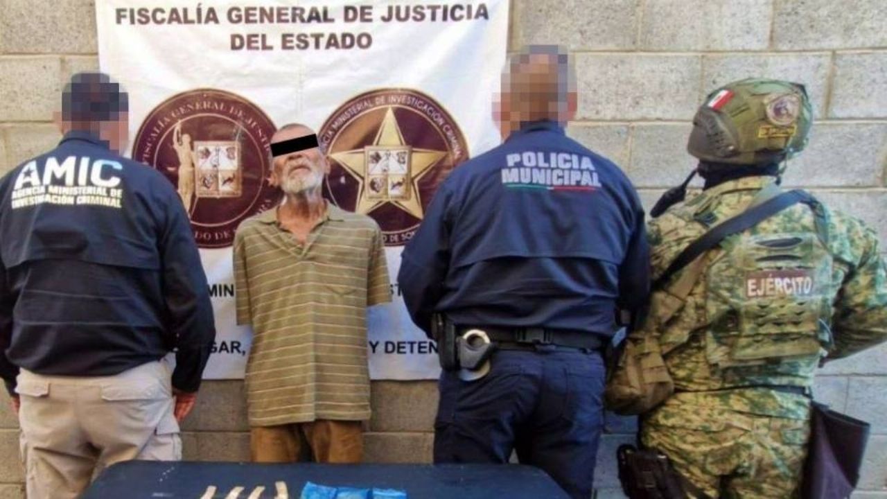 Detienen a presunto narcomenudista y decomisan narcóticos durante cateo en Hermosillo