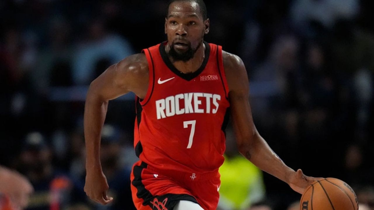 Kevin Durant no se va; acuerda una extensión de 2 años con los Rockets