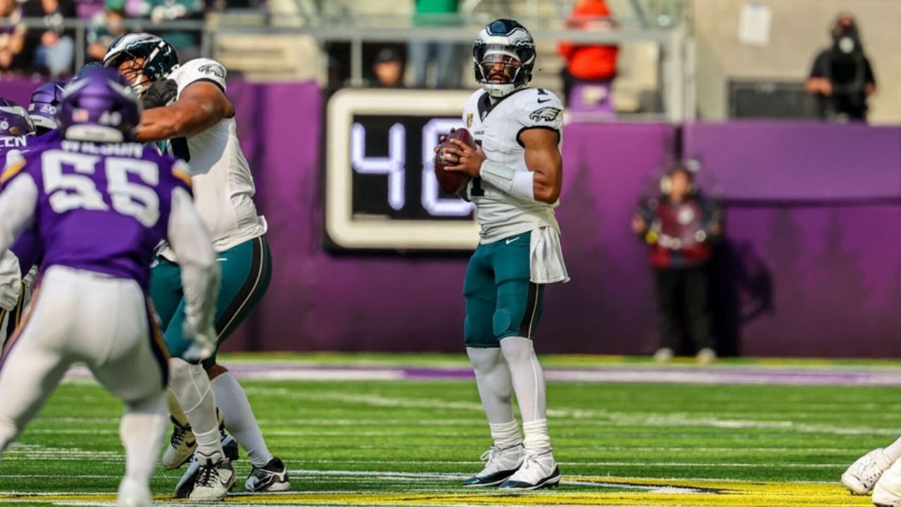 Hurts y los Eagles levantan el vuelo y salen con el triunfo de Minnesota