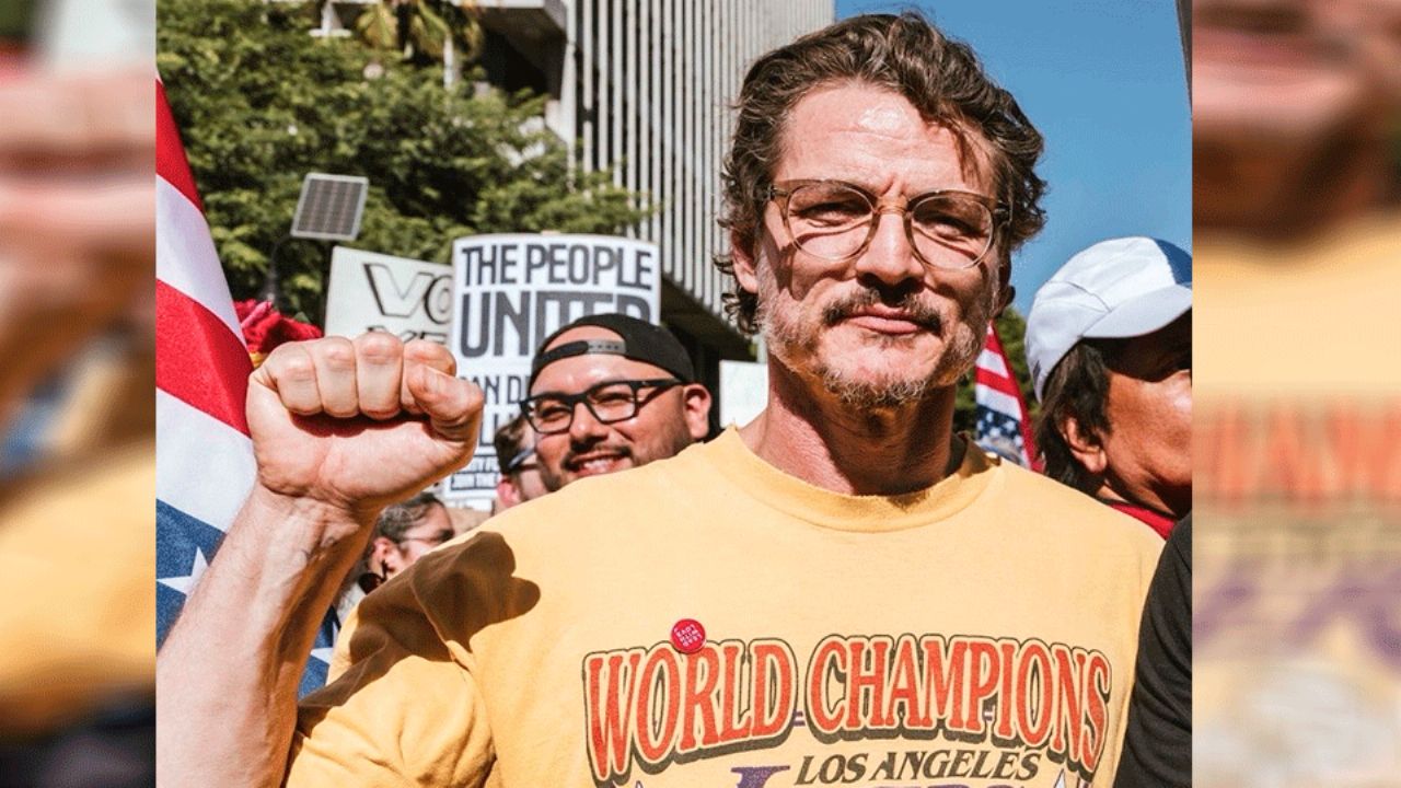 Pedro Pascal y Jamie Lee Curtis se suman a la protesta ‘No Kings’ contra Donald Trump