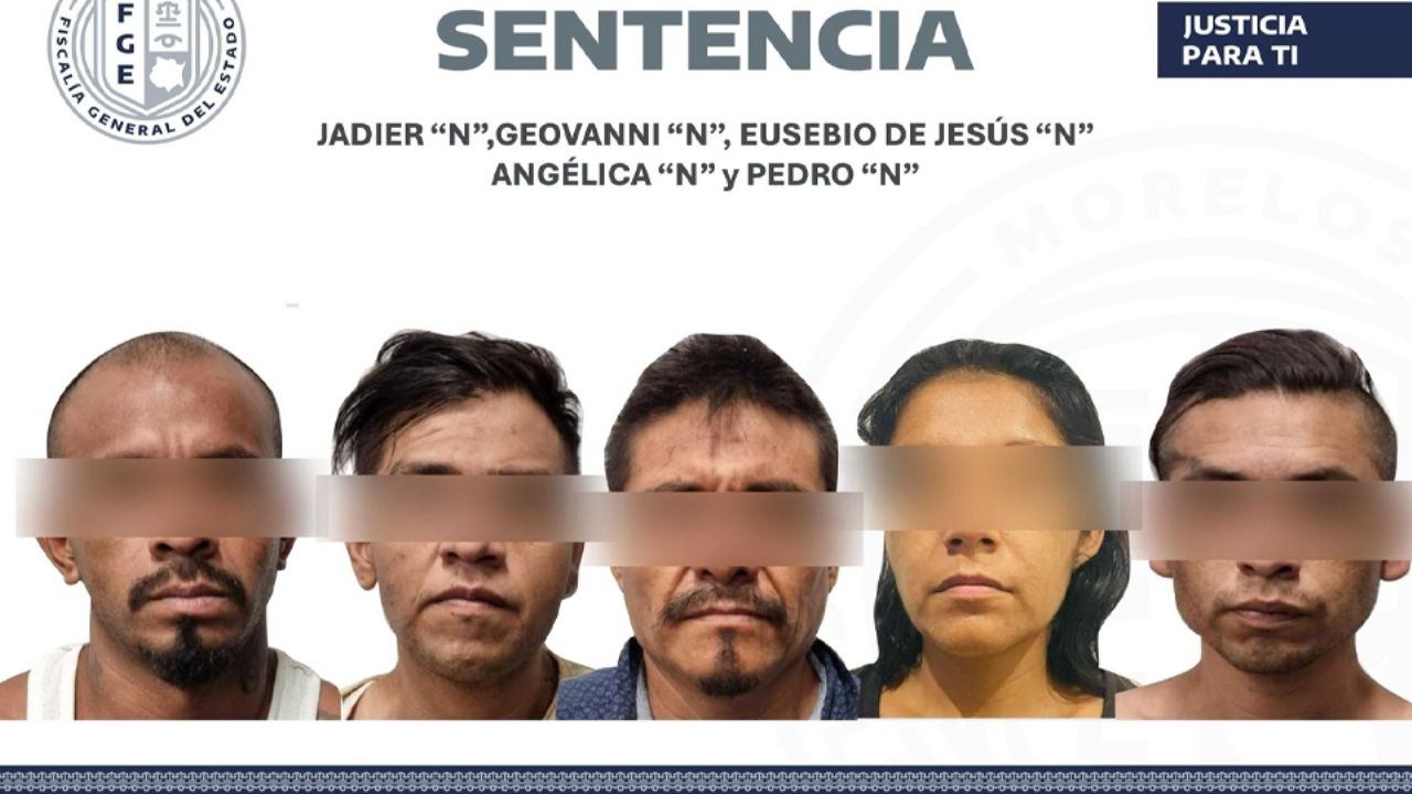 Golpe a La Familia Michoacana: Dan 150 años de prisión a cinco secuestradores en Morelos