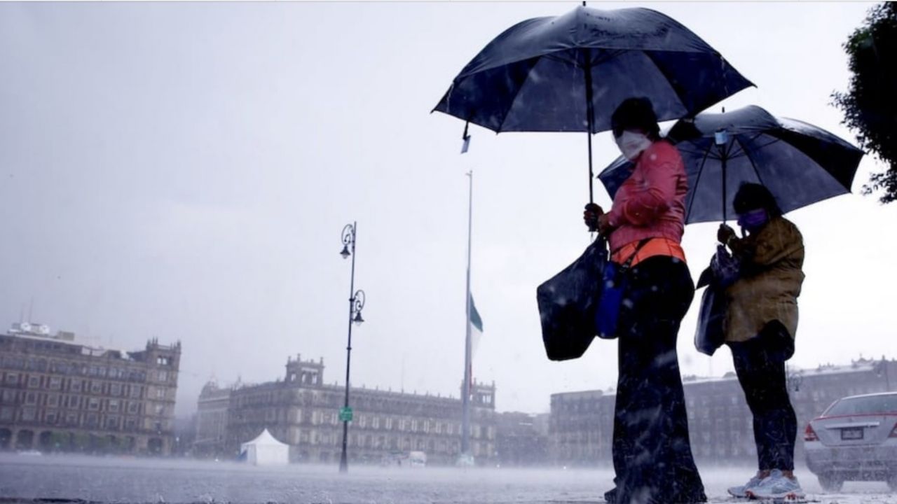 Conagua advierten LLUVIAS intensas y vientos fuertes en México HOY martes 21 de octubre