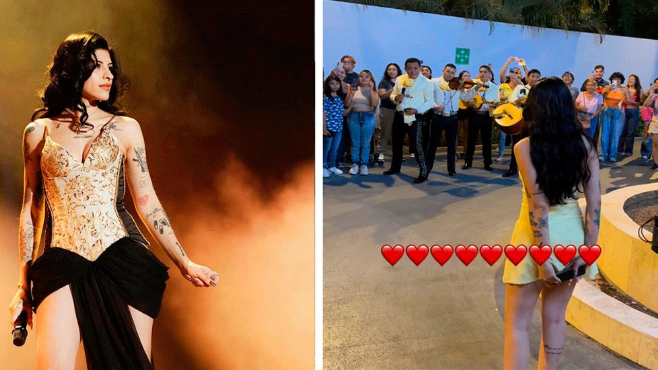 ¡Emotivo momento! Cazzu interpreta ‘Cielito Lindo’ con sus fans tras sorpresa en Mérida (VIDEO)