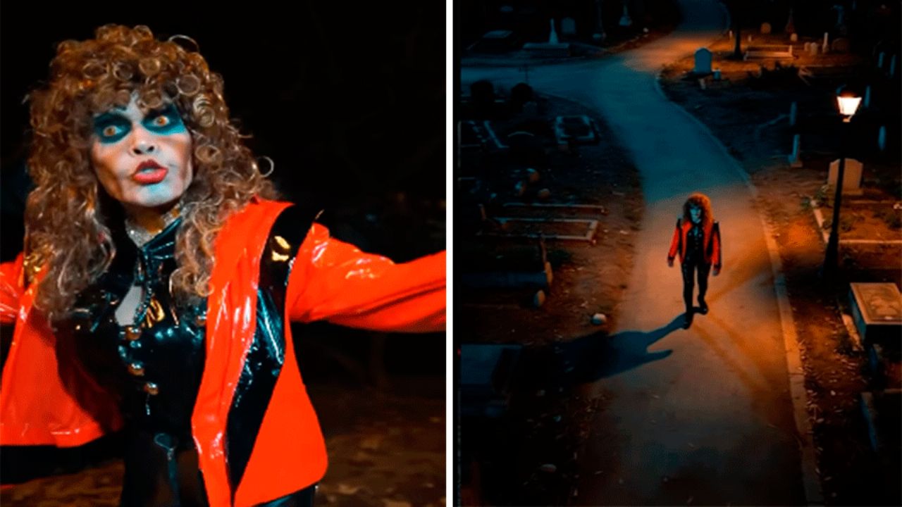 ¡Impactante! La ‘Tigresa del Oriente’ toma el control de ‘Thriller’ a días de Halloween (VIDEO)