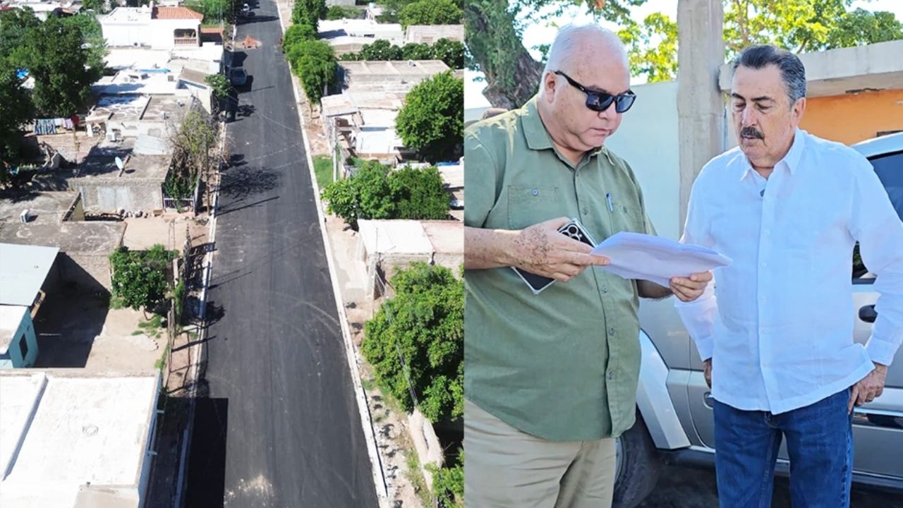 Ciudad Obregón: Lamarque Cano supervisa obras y anuncia inversión de hasta 130 mdp para drenaje y calles