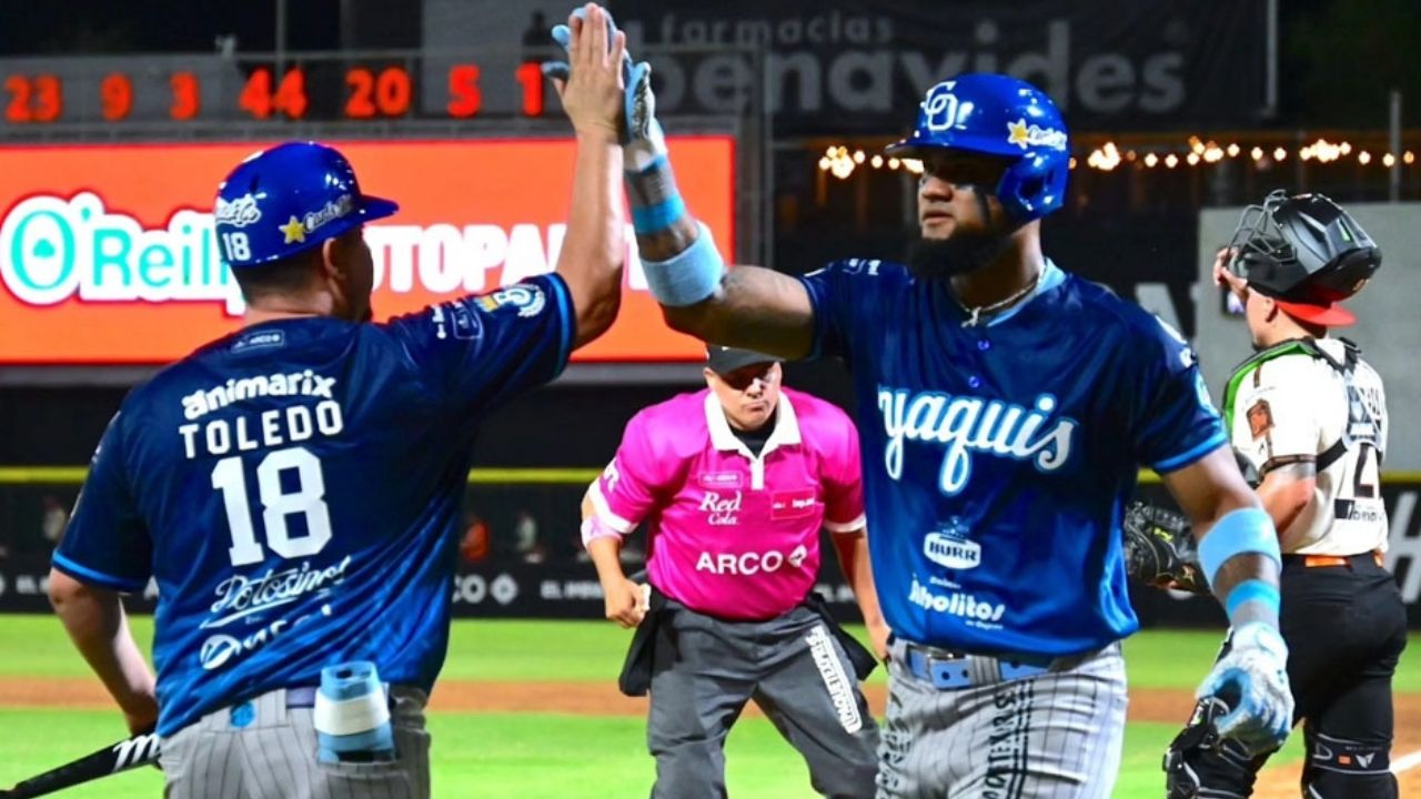 Yaquis siguen ‘onfire’, ganan el primero de la serie ante los Naranjeros
