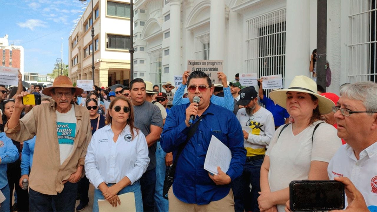 Hermosillo: Staus y Steus exigen más recursos para la Unison y rechazan recortes presupuestales