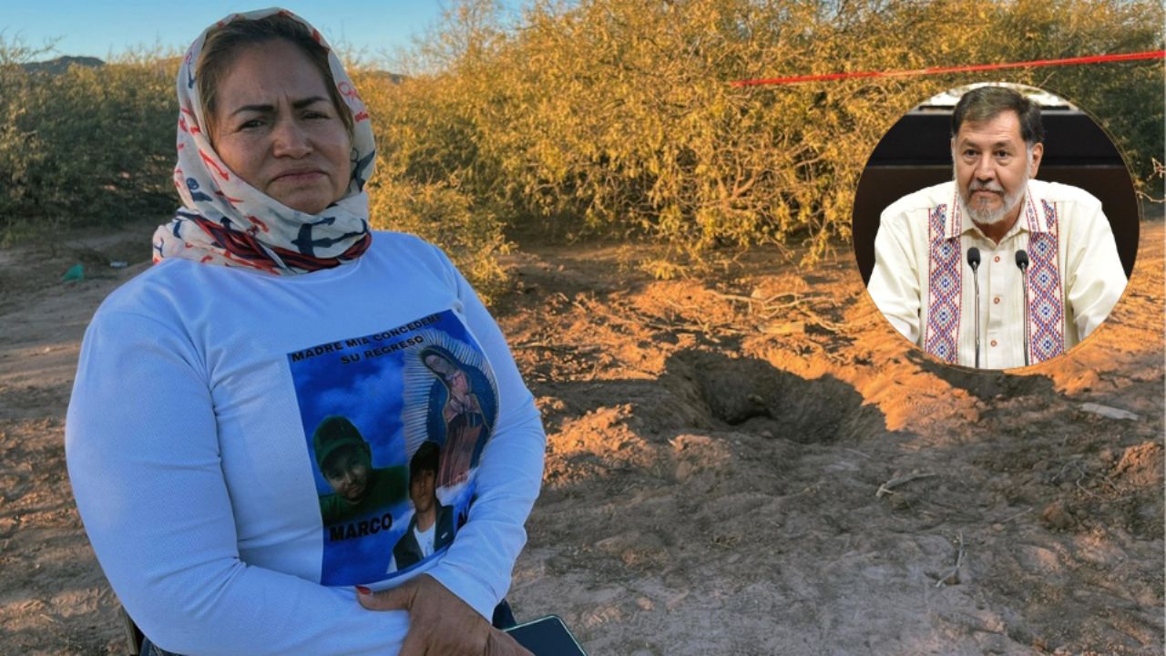 Ceci Flores invita a Noroña a Sinaloa para buscar a personas desaparecidas: “No necesita ir a Gaza”