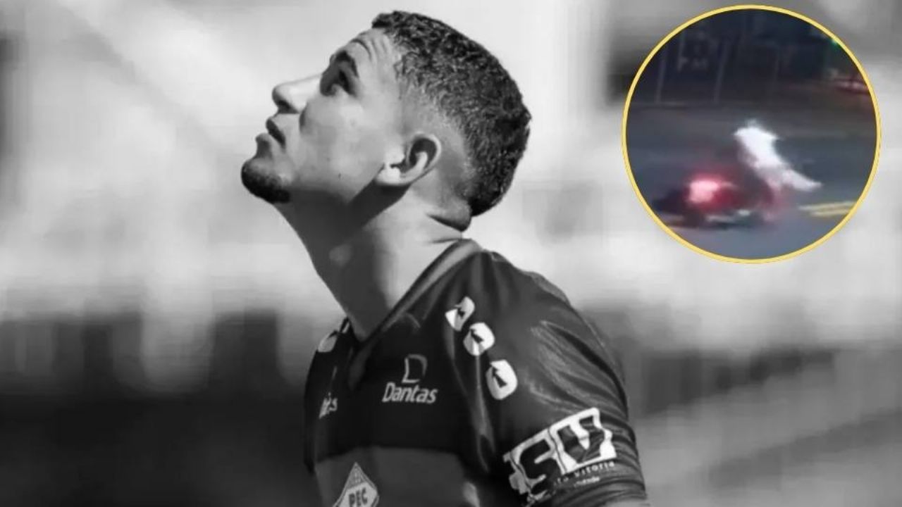 VIDEO: Futbolista de 20 años pierde la vida tras chocar contra una vaca en carretera de Brasil