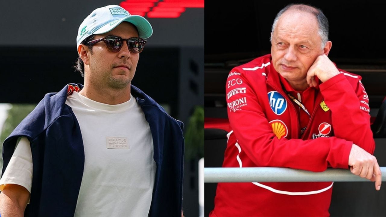 Fred Vasseur confirma a ‘Checo’ Pérez corriendo con Ferrari; el mexicano ya entrenó con la escudería