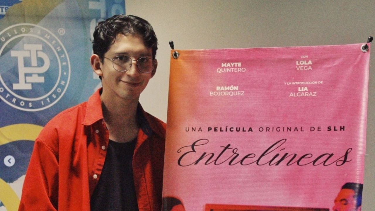 Navojoa: Santiago Hull, la joven promesa del cine en Sonora; estrenará película en festival del Itson