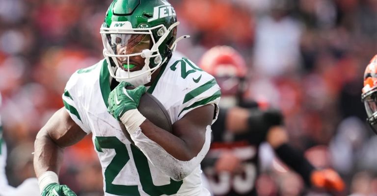 Breece fue el artífice del triunfo de los Jets
