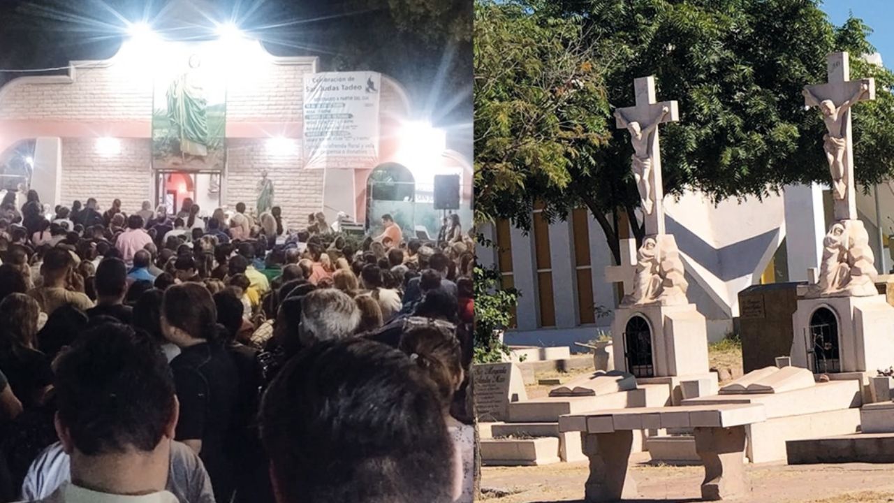 Ciudad Obregón vive masiva afluencia de fieles en celebración a San Judas Tadeo